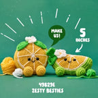 Zesty Besties Amigurumi Crochet Kit