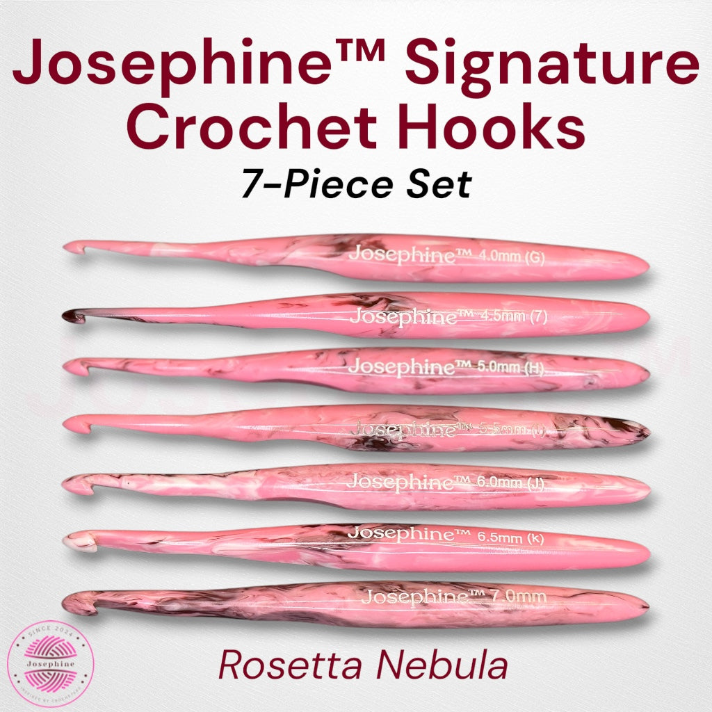 Josephine™ Rosetta Nebula Signature Hybrid Crochet Hooks