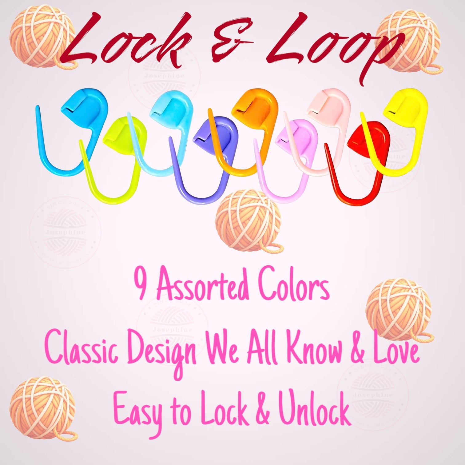 Lock n' Loop Stitch Markers