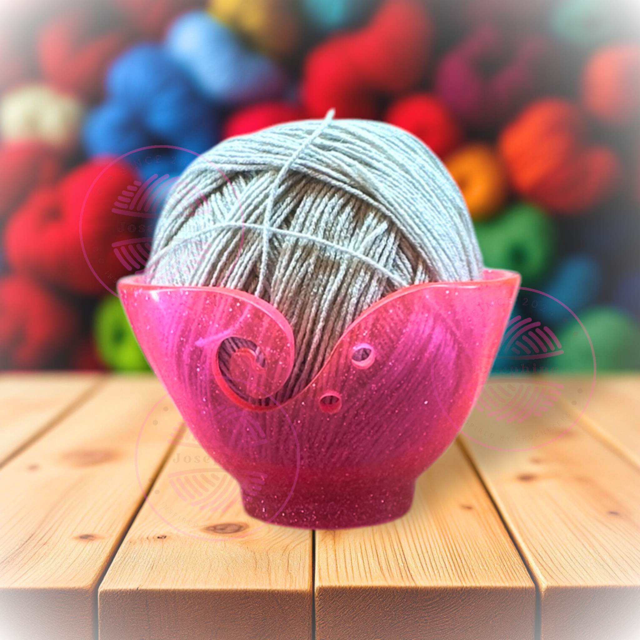 Glitter Glow Yarn Nest