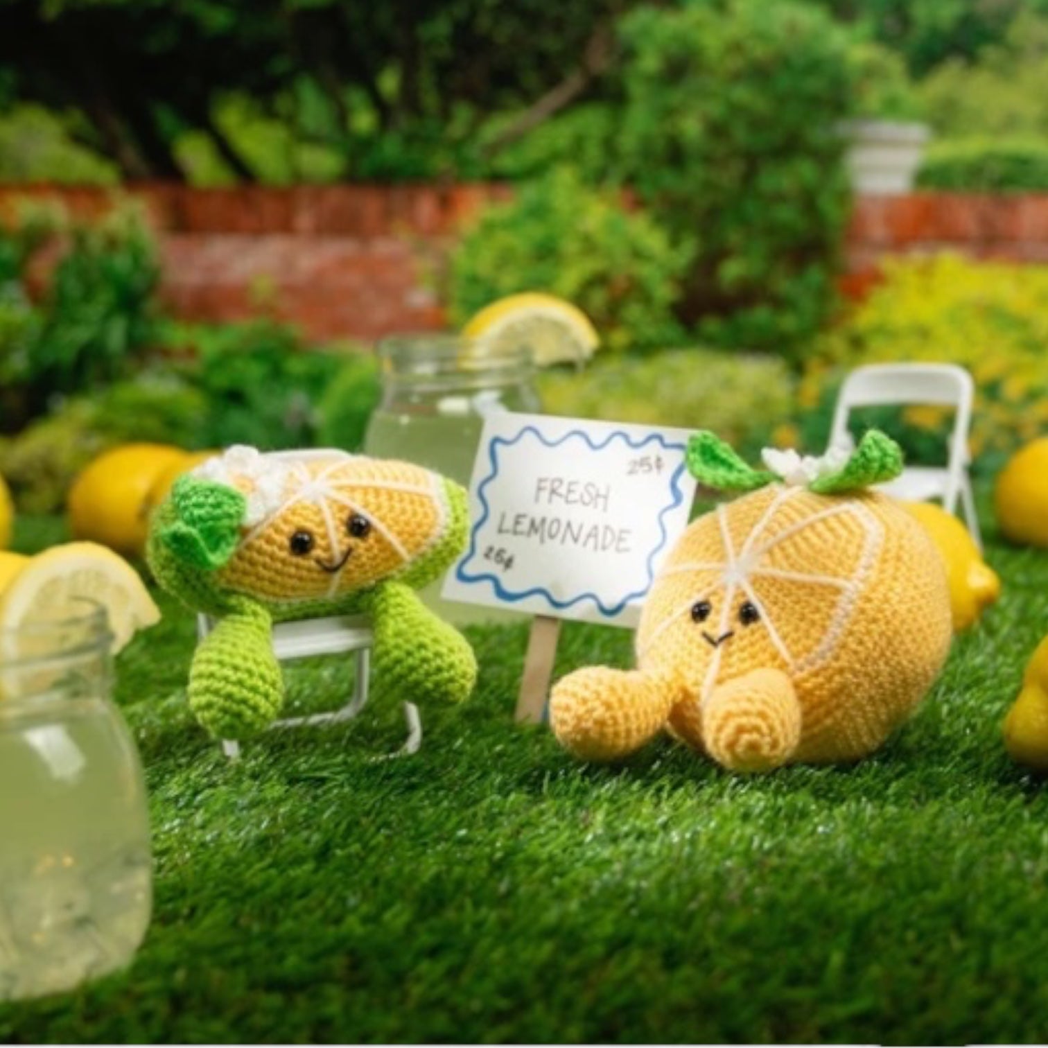 Zesty Besties Amigurumi Crochet Kit