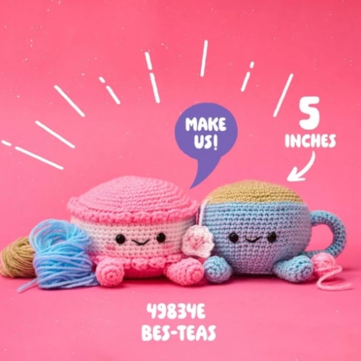 Bes-Teas Amigurumi Crochet Kit