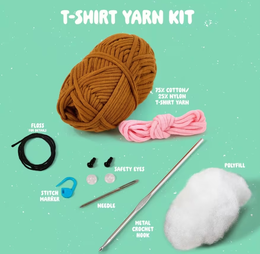 Billy the Bear Amigurumi Crochet Kit