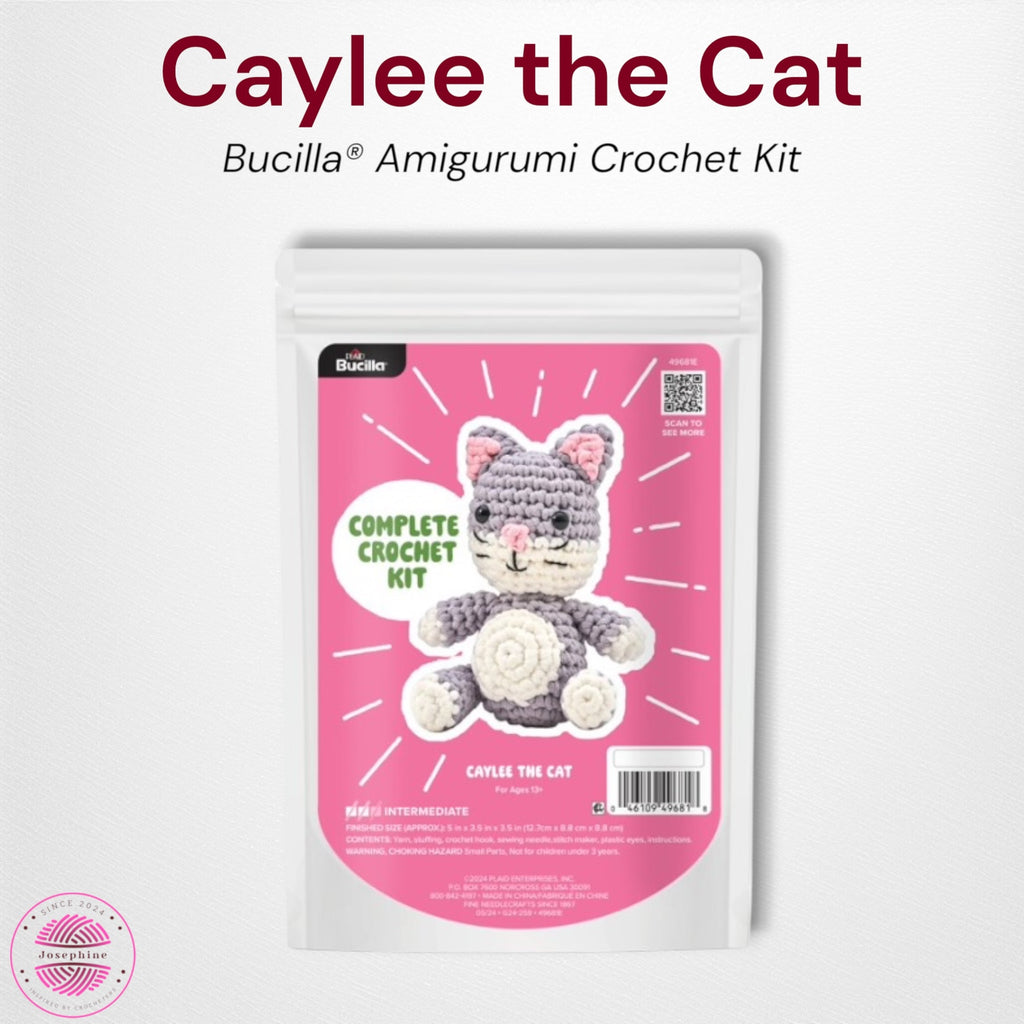 Caylee the Cat Amigurumi Crochet Kit
