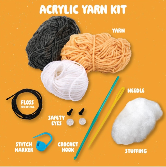 Bizzi the Bee Amigurumi Crochet Kit
