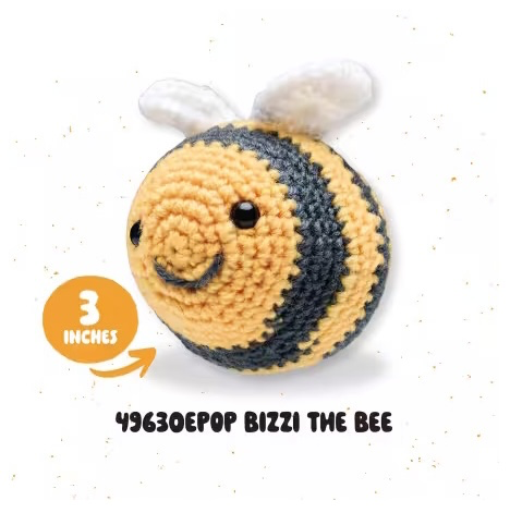 Bizzi the Bee Amigurumi Crochet Kit