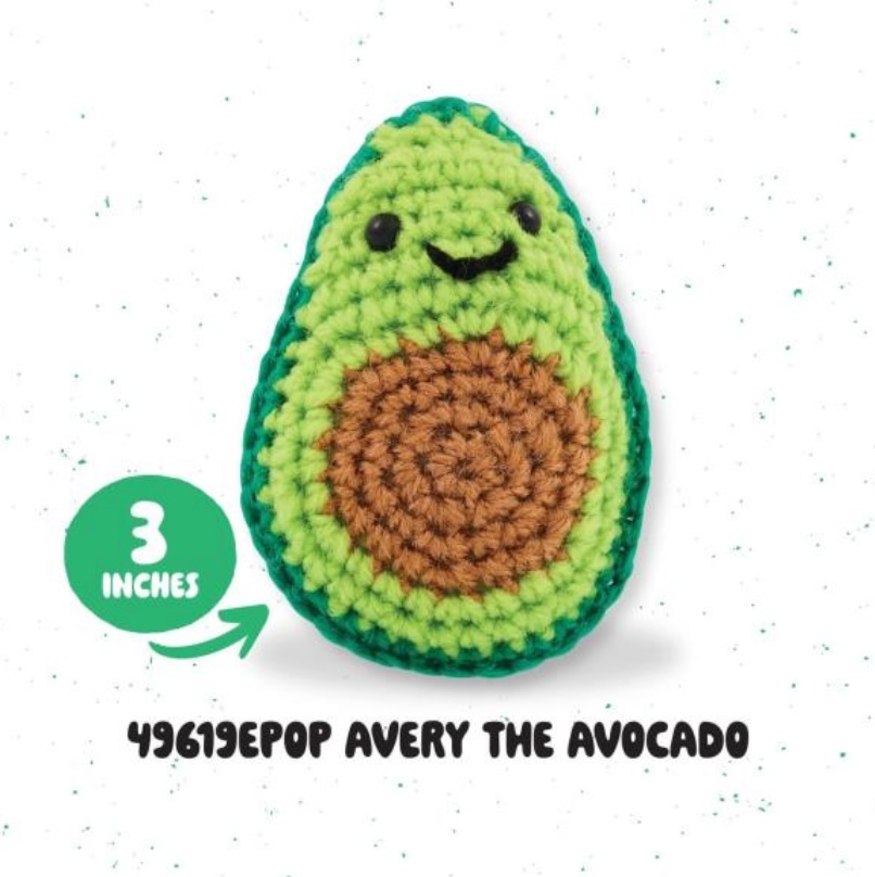 Avery the Avocado Amigurumi Crochet Kit