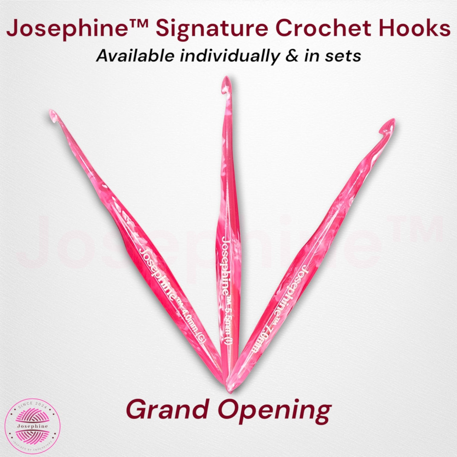 Josephine™ Grand Opening Signature Hybrid Limited Edition Crochet Hooks