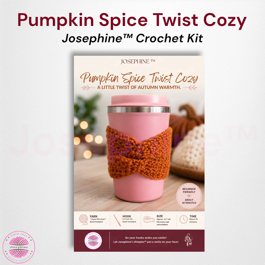 Josephine™ Pumpkin Spice Twist Cozy