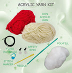 Juno the Mushroom Amigurumi Crochet Kit