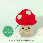 Juno the Mushroom Amigurumi Crochet Kit