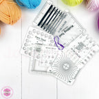 Josephine™ Stitch Standard 6-Piece Stitch Gauge Set