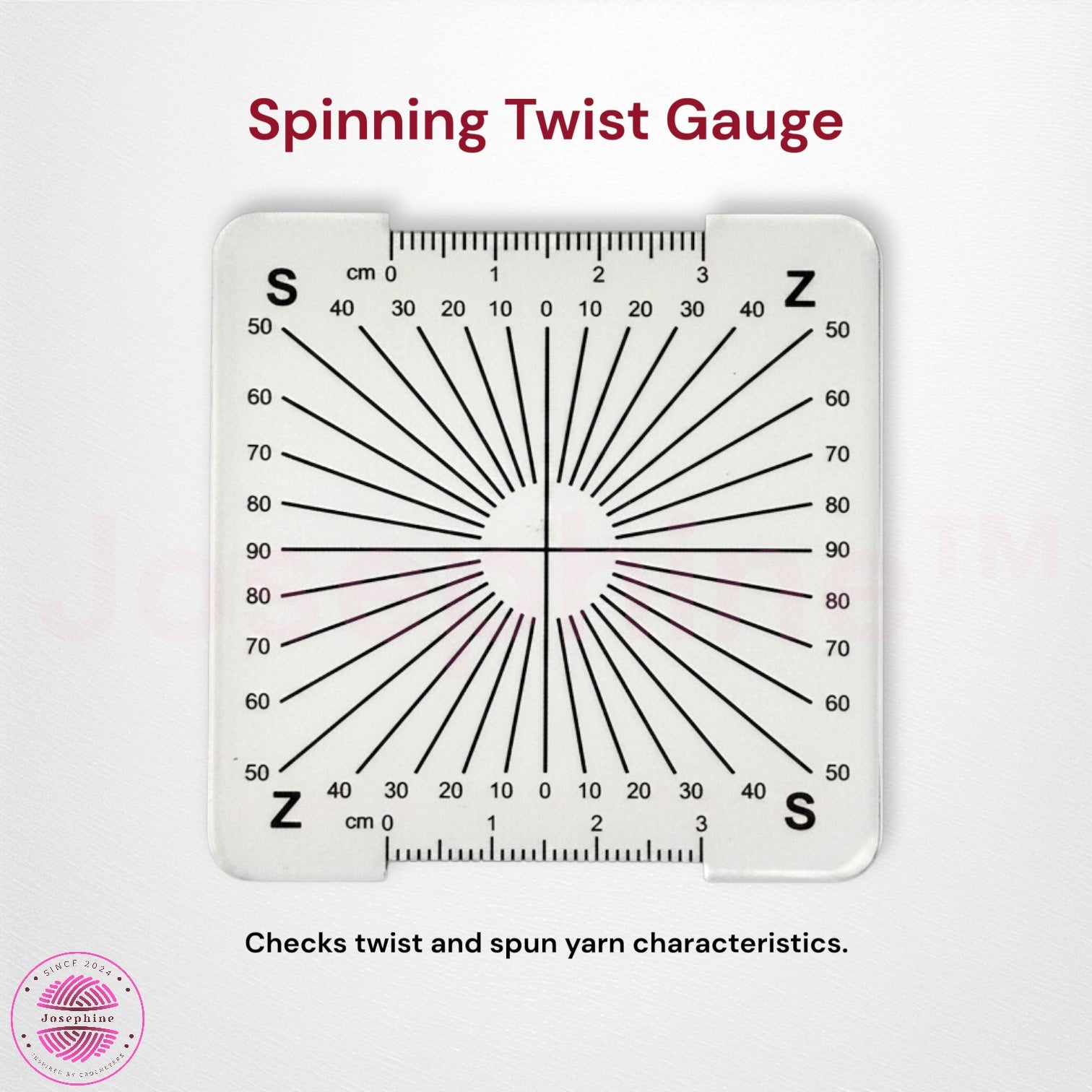 Josephine™ Stitch Standard 6-Piece Stitch Gauge Set