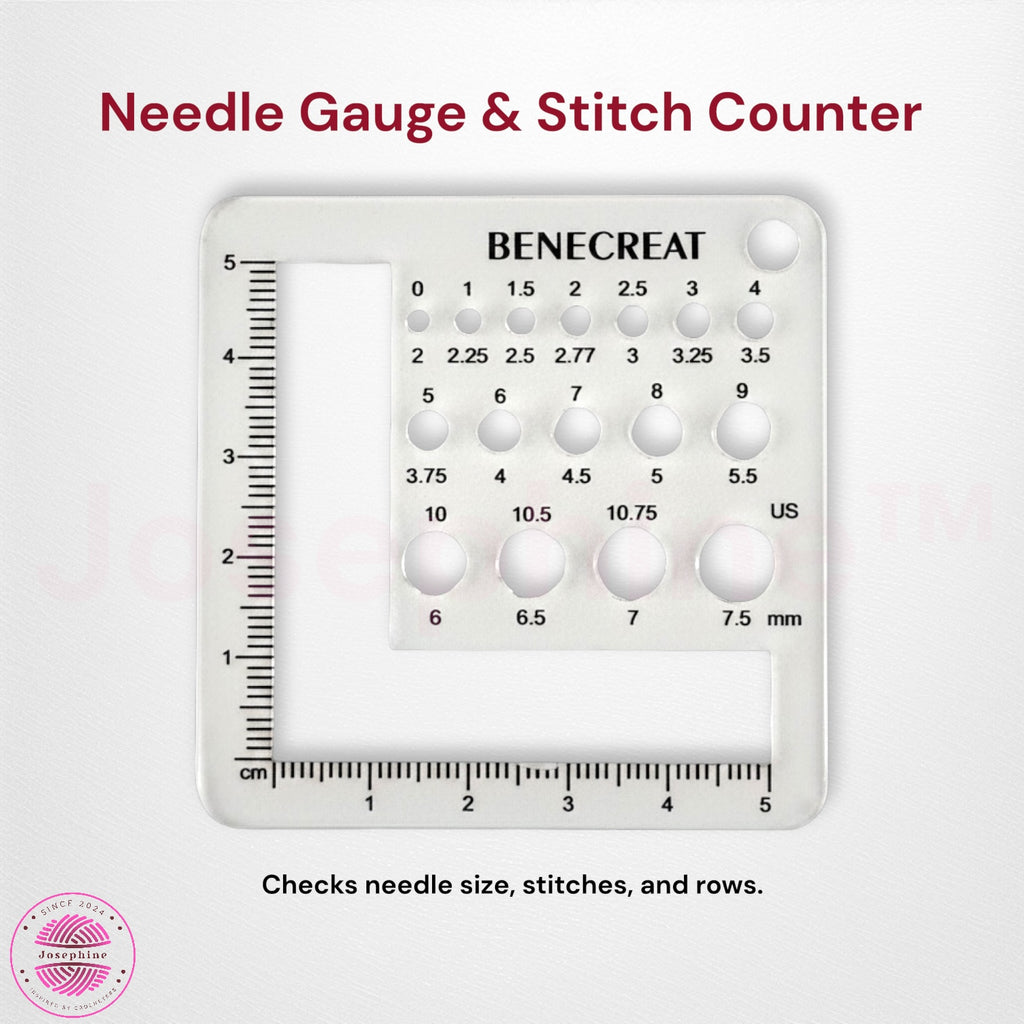 Josephine™ Stitch Standard 6-Piece Stitch Gauge Set
