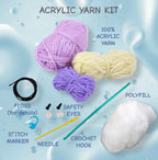 🧋✨ Sarah the Boba Tea Amigurumi Crochet Kit