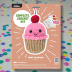 🧁✨ Sherry the Cupcake Amigurumi Crochet Kit